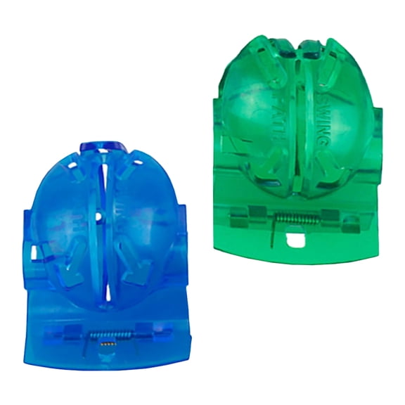 FENGGUIQU Golf Line Organizer Clips, Assorted Colors Plastic Clamp Design for Easy Use, 2 Pieces Set