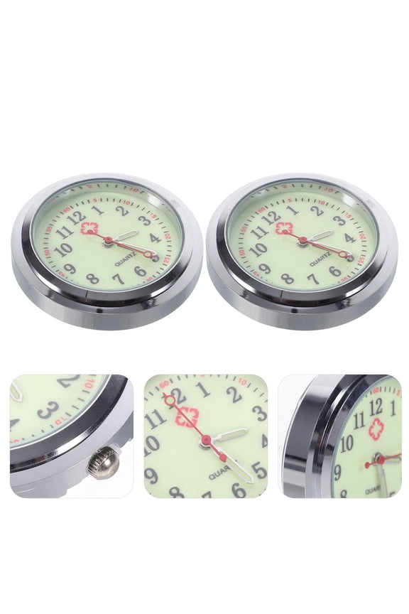 2-Pack Simple Quartz Watch for Handmade Pocket Watch Repair and Craft Supplies