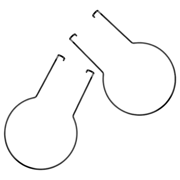 FENGGUIQU 2-Pack Truck Hat Holder Iron Hooks for Car Seats Style and Easy to Install