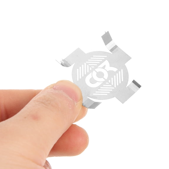 FENGGUIQU 2Pcs Multipurpose Artist Brush Cleaning Plate for Paint and Nail Art Use