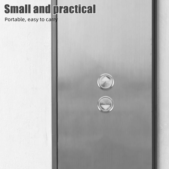 FENGGUIQU Elevator Accessories Stainless Steel Braille Feature for Accessibility