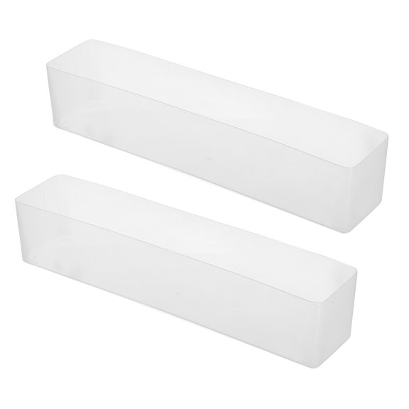 FENGGUIQU 2Pcs Plastic Merchandising Tray for Convenient Access and Retail Shelf Display