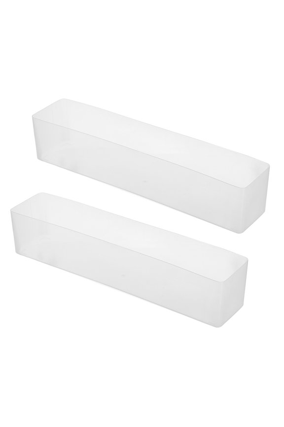 2Pcs Plastic Merchandising Tray for Convenient Access and Retail Shelf Display