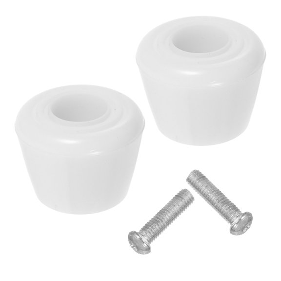 FENGGUIQU 2Pcs Roller Skate Toe Stoppers with Built in Shock Absorption for Effective Skate Brake Control