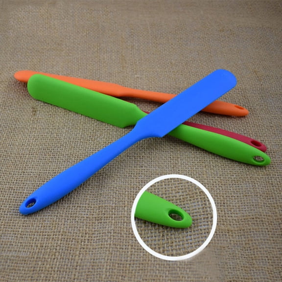 FENGGUIQU 2-Pack Silicone Sourdough Spatula Scraper Set for Baking, Dough Mixing and Kitchen Accessories