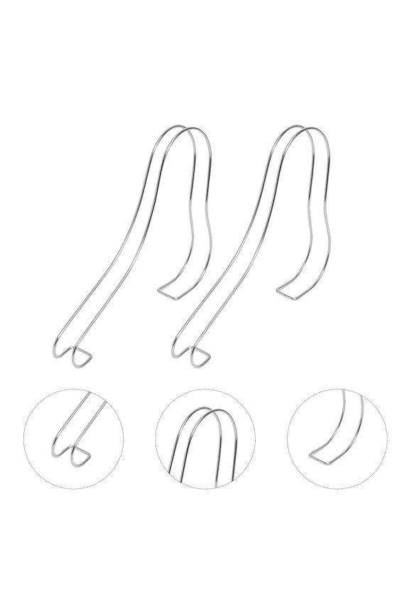 2Pcs Portable Shoe Display Stand Plated Silver Metal Storage Rack for Sandal and High Heel Support