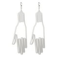 thumbnail image 1 of FENGGUIQU 2-Pack White Golf Glove Hangers with Practical Buckle Clip Design for Home and Outdoor Use, 1 of 7
