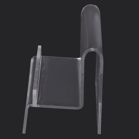 FENGGUIQU 2-Pack Clear Purse Display Stands, Multi-Purpose Handbag Organizer for Home, Office, Retail Storage and Display