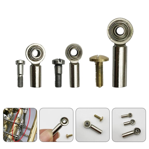 FENGGUIQU Brass Instrument Repair Kits Trumpet Screws Copper 1 Set