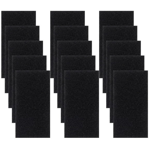 FENGGUIQU 30Sets Heavy Duty Black Adhesive Nylon ps for Mounting Hanging and Organizing