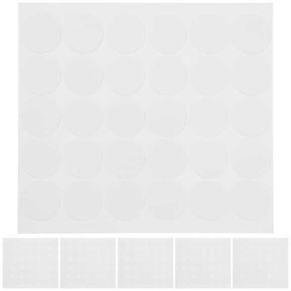 FENGGUIQU 300 Pieces Transparent Double-Sided Acrylic Tacks for Crafts and Projects with Strong Adhesion