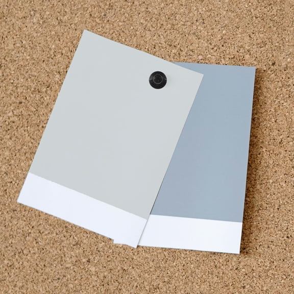 FENGGUIQU 30-Pack Black Flat Top Thumbtacks Multi-Purpose Push Pins for Home, Office, Bulletin Boards, and Maps