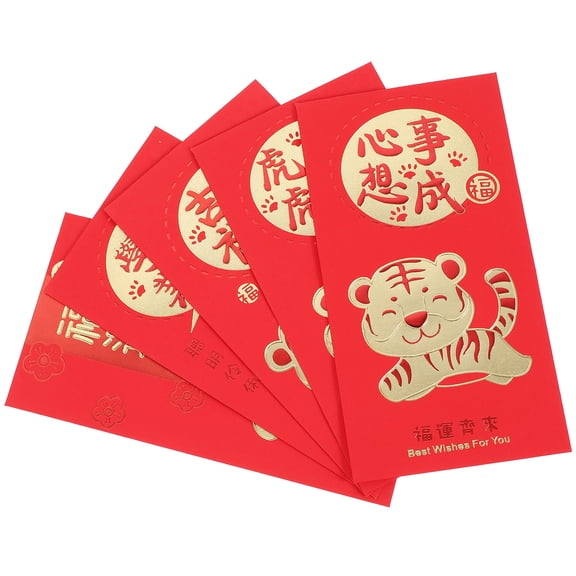 FENGGUIQU 30Pcs Red Envelopes for Spring Festival Money , Traditional Chinese New Year Lucky Packets