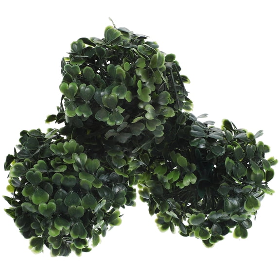 FENGGUIQU 4 Pcs Topiary Balls Artificial Grass Balls Realistic Design Home Decor