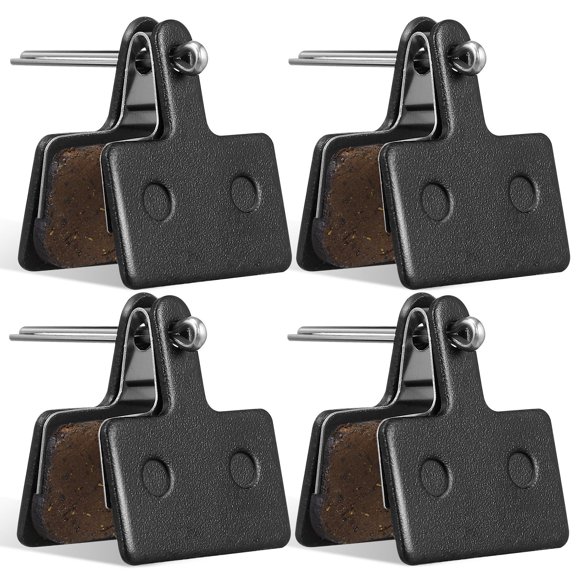 FENGGUIQU 4Pairs High Performance Bike Brake Pads Black Resin for Mountain and Road Cycling