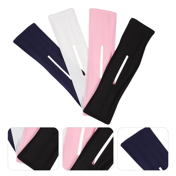 FENGGUIQU Bun Hair Maker Hair Bun Makers Navy Blue Cloth 4Pcs