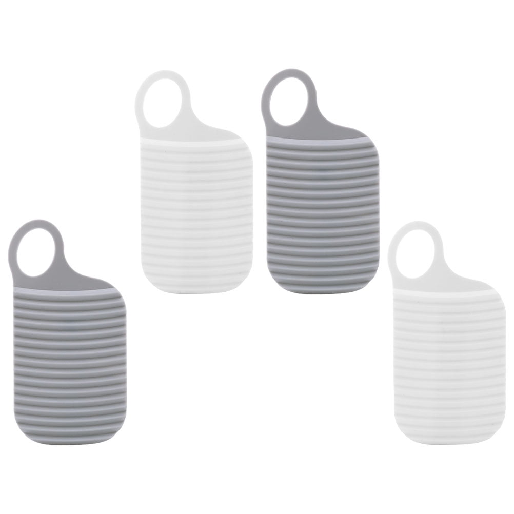 FENGGUIQU 4-Pack Double-Sided Washboards in Assorted Colors for ...