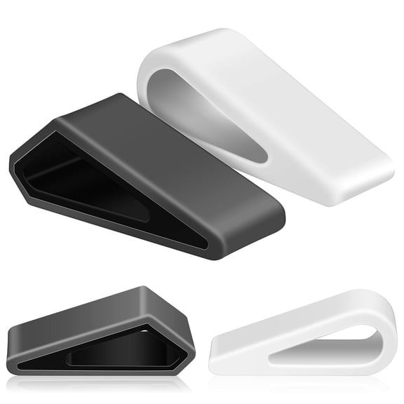 FENGGUIQU 4Pcs Laptop Riser Portable Plastic Stable Support for Notebook Computer Office Use Back to School