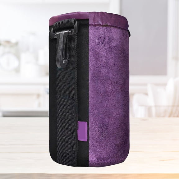 FENGGUIQU 4Pcs Purple Camera Liner Bag Breathable Interior with Dust and Debris Protection