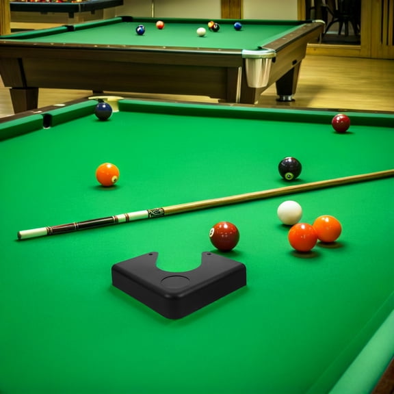 FENGGUIQU 4Pcs Snooker Table Metal Corner Guard Black for Reinforcing Billiard Table Corners