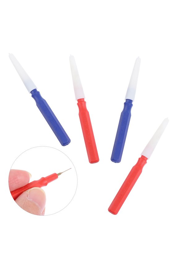 4Pcs Watch Oil Needle Plastic Pen for Watchmakers with Fine Tip and Assorted Colors