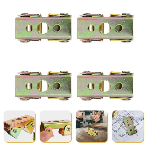 FENGGUIQU 4Pcs Precision Stainless Steel Clamps Corner Clamps for Welding Metalworking Professionals