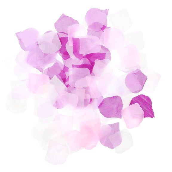 FENGGUIQU 50Packs Romantic Rose Petals Cloth Flower Confetti for Wedding Party and Valentine's Day Decor
