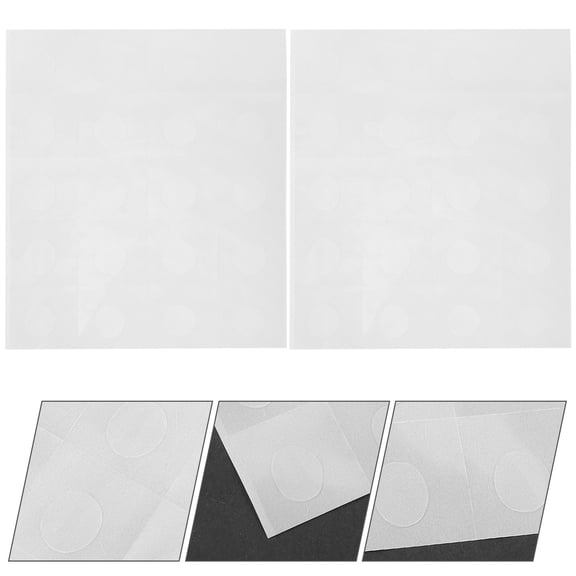 FENGGUIQU 50 Sheets Adhesive Dots for Balloons Double Sided Glue Stickers