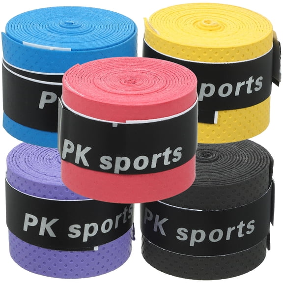 FENGGUIQU Drum Stick Wraps Assorted Color Non-Slip Water-Based PU for Drumstick 5Pcs