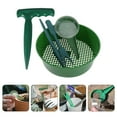 thumbnail image 1 of FENGGUIQU 5Pcs Trowel Garden Tool Plastic Green for Gardening and Planting, 1 of 8