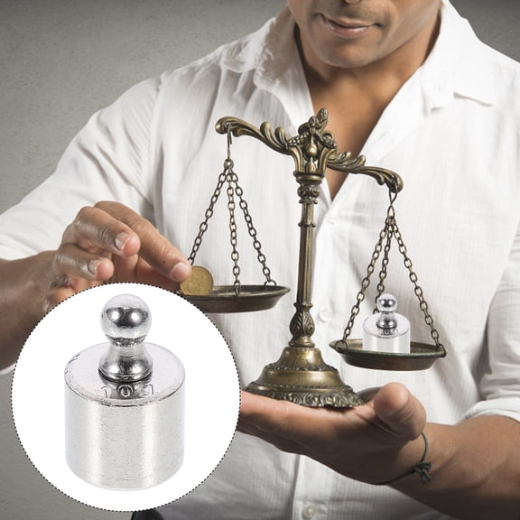 FENGGUIQU 5-Piece Steel Calibration Weight Set for Laboratory, , Balances, and Measurement Equipment