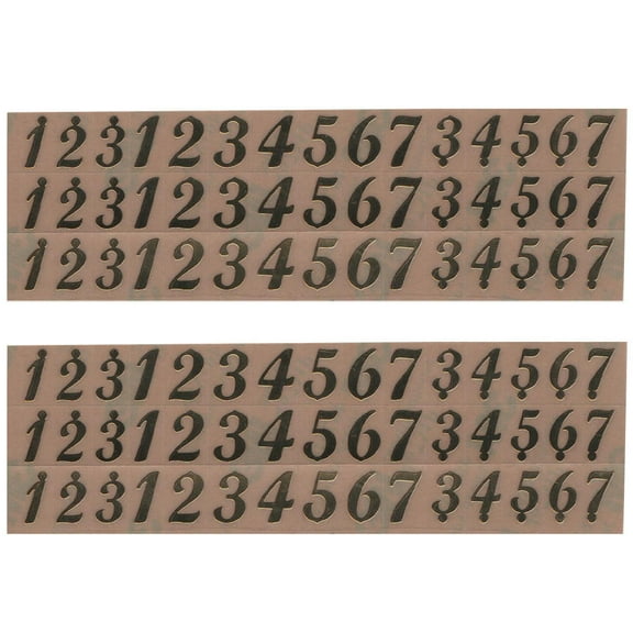 FENGGUIQU Lightweight Tongue Drum Practicing Accessory Note Scale Sticker