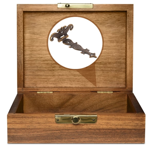 FENGGUIQU 6Pcs Decorative Hinges for Wooden Box Metal Small Hinges Assorted Color Durable Design