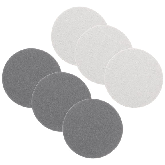 FENGGUIQU 6Pcs Professional Bowling Ball Polishing Pads Multiuse Sponge Pads with Durable Sandpaper