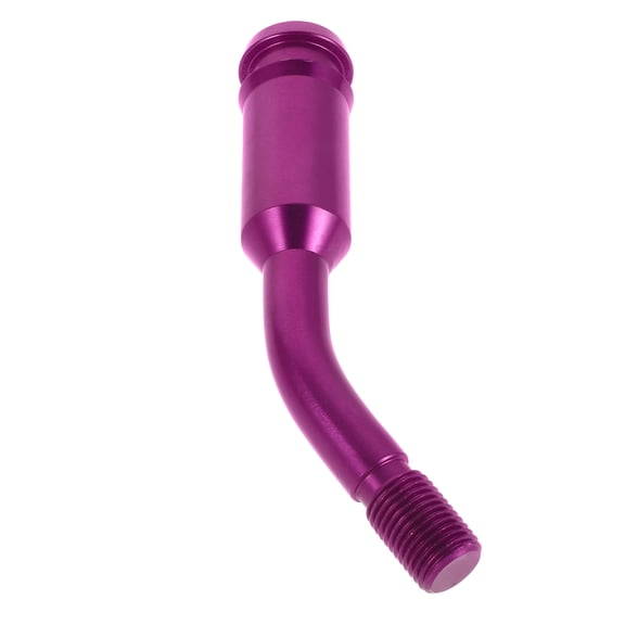 FENGGUIQU Gear Shifter Lever Gear Shift Extension Rod Purple Aluminium Alloy 1Pcs