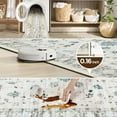 thumbnail image 1 of FENGGUIQU Area Rugs Washable Soft Non-Slip Low Pile Stain Foldable Carpet for indoor and outdoor Blue 95.89x119.87in, 1 of 7