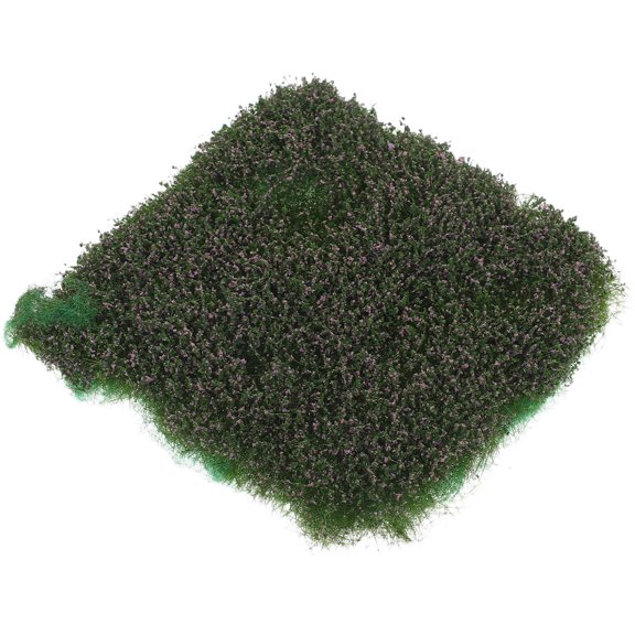 FENGGUIQU Artificial Grass Clusters Lavender for Model Railway Scenic Landscape Decor with Realistic Flower Tufts