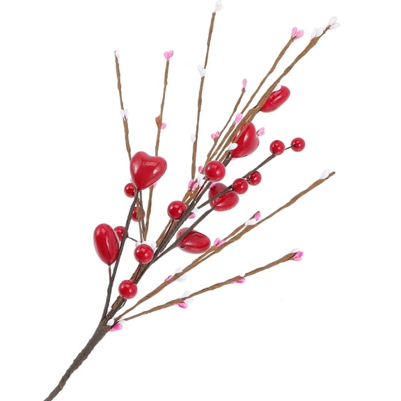 FENGGUIQU Artificial Multi Color Flower Branch for Valentine Decoration and Desktop Display