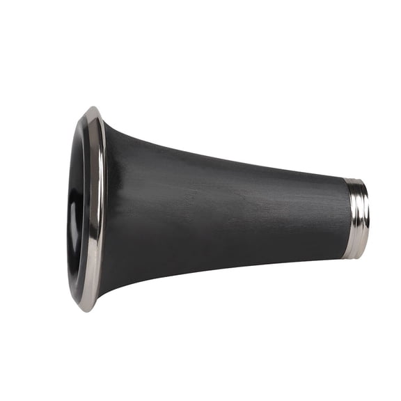 FENGGUIQU Black Clarinet Bell Replacement Part Adjustable B Flat Clarinet Horn Mouth Accessory