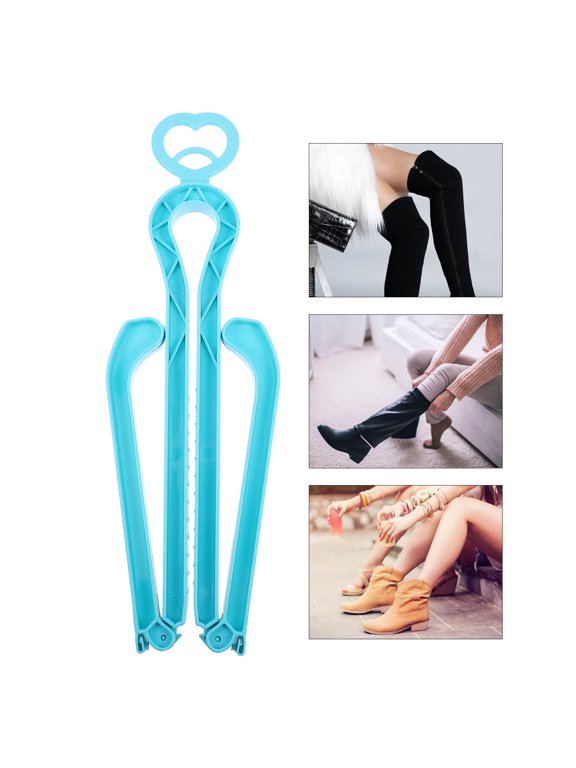 Boot Storage Shaper Blue Folding Shoe Clip Support for Home Use