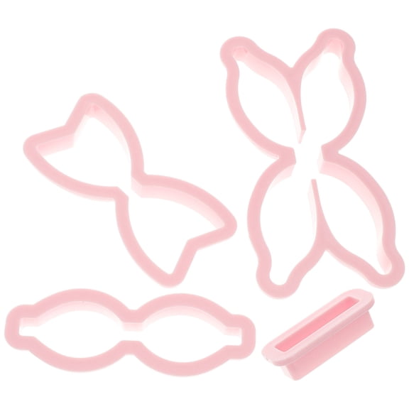 FENGGUIQU Bowknot Fondant Molds Bow Tie Molds European Style Baking Tools 1 Set