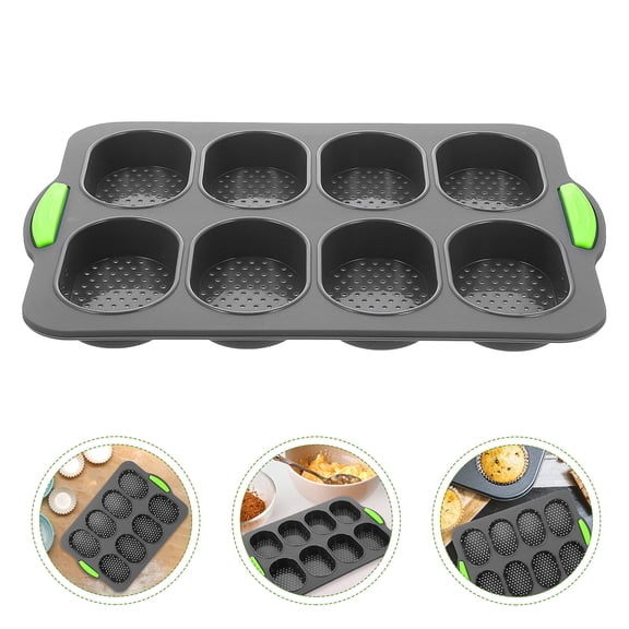 FENGGUIQU Silicone Bread Loaf Pan Mold for Baking, Multi-Function Non-Stick Loaf Baking Tray, 1 Set