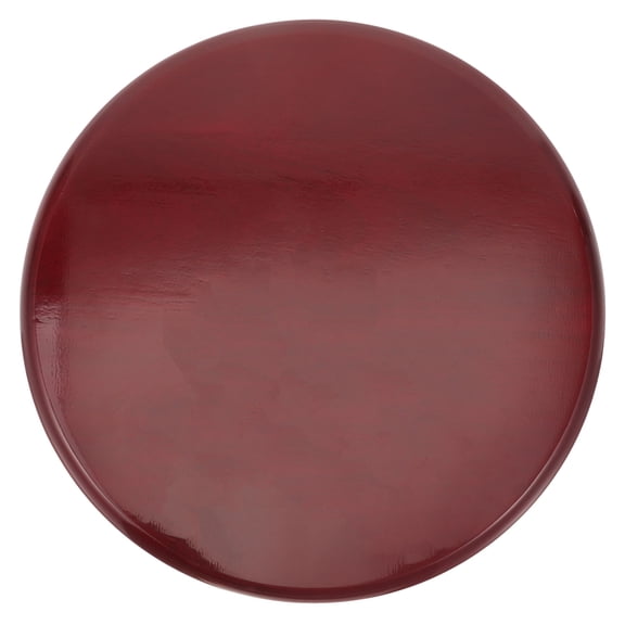 FENGGUIQU Brown Wooden Stool Seat Replacement for Bar Restaurant Home Round Stool Repair