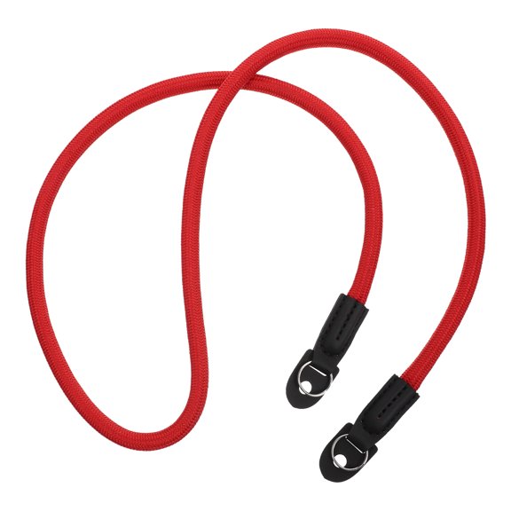 FENGGUIQU Camera Strap Shoulder Red Microfiber Soft and Elastic Travel 1Pcs