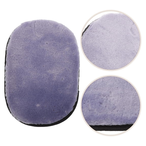 FENGGUIQU Car Mitt Multi-Color Faux Lambswool for Polishing and Stain Removal