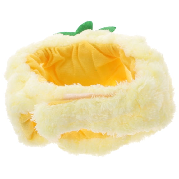 FENGGUIQU Cat Cosplay Hat Yellow Pineapple Look Chic and Fashionable 1Pc