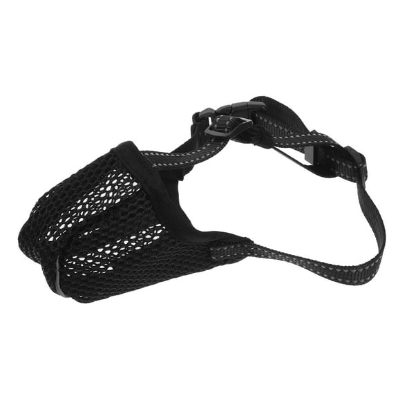 FENGGUIQU Cat Grooming Muzzle Breathable Mesh Pet Masks for Anti Biting 1Pack
