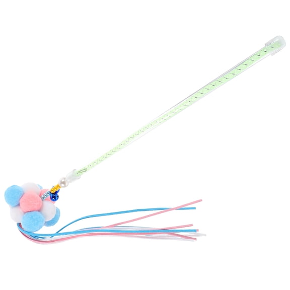 FENGGUIQU Interactive Cat Teaser Toy with Bell for Engaging Play and Exercise to Keep Pets Active