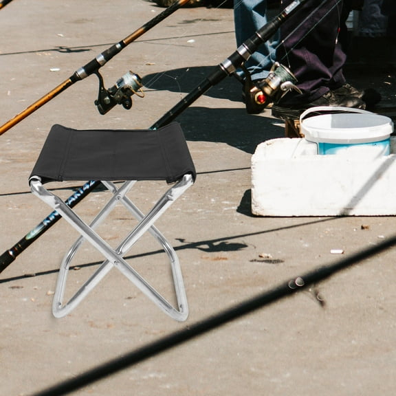 FENGGUIQU Comfortable Folding Chair with Aluminum Tubes and Oxford Cloth for Outdoor Festivals