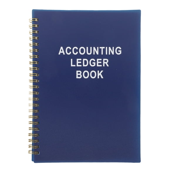 FENGGUIQU Daily Financial Ledger Book Dark Blue for Accurate Income and Expense Record Keeping